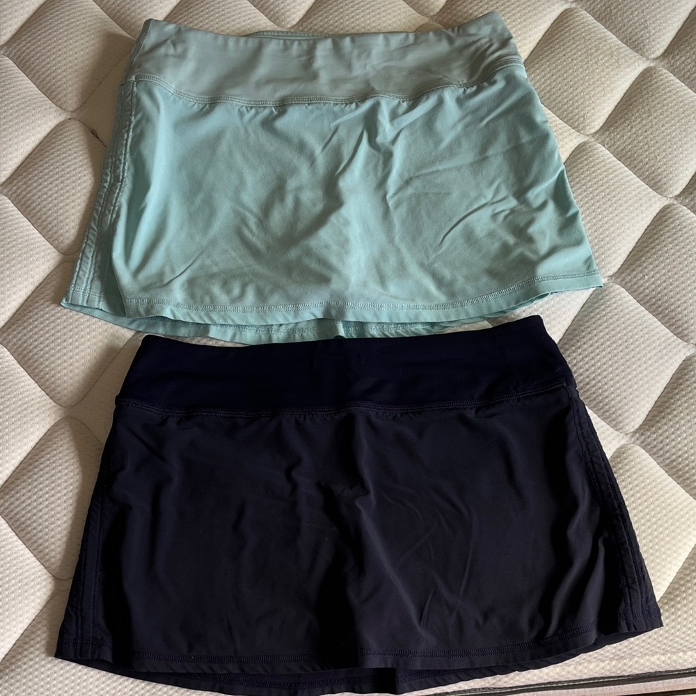 Lululemon Athletica skorts set of 2